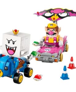 Alternative view of Lego Super Mario 72038 Mario Kart Wario en King Boo