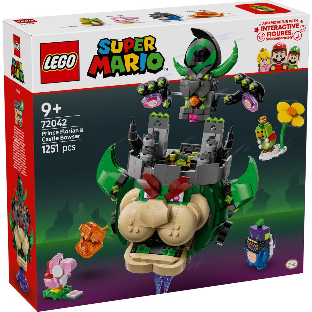 Lego Super Mario 72042 Prins Florian en Kasteel-Bowser