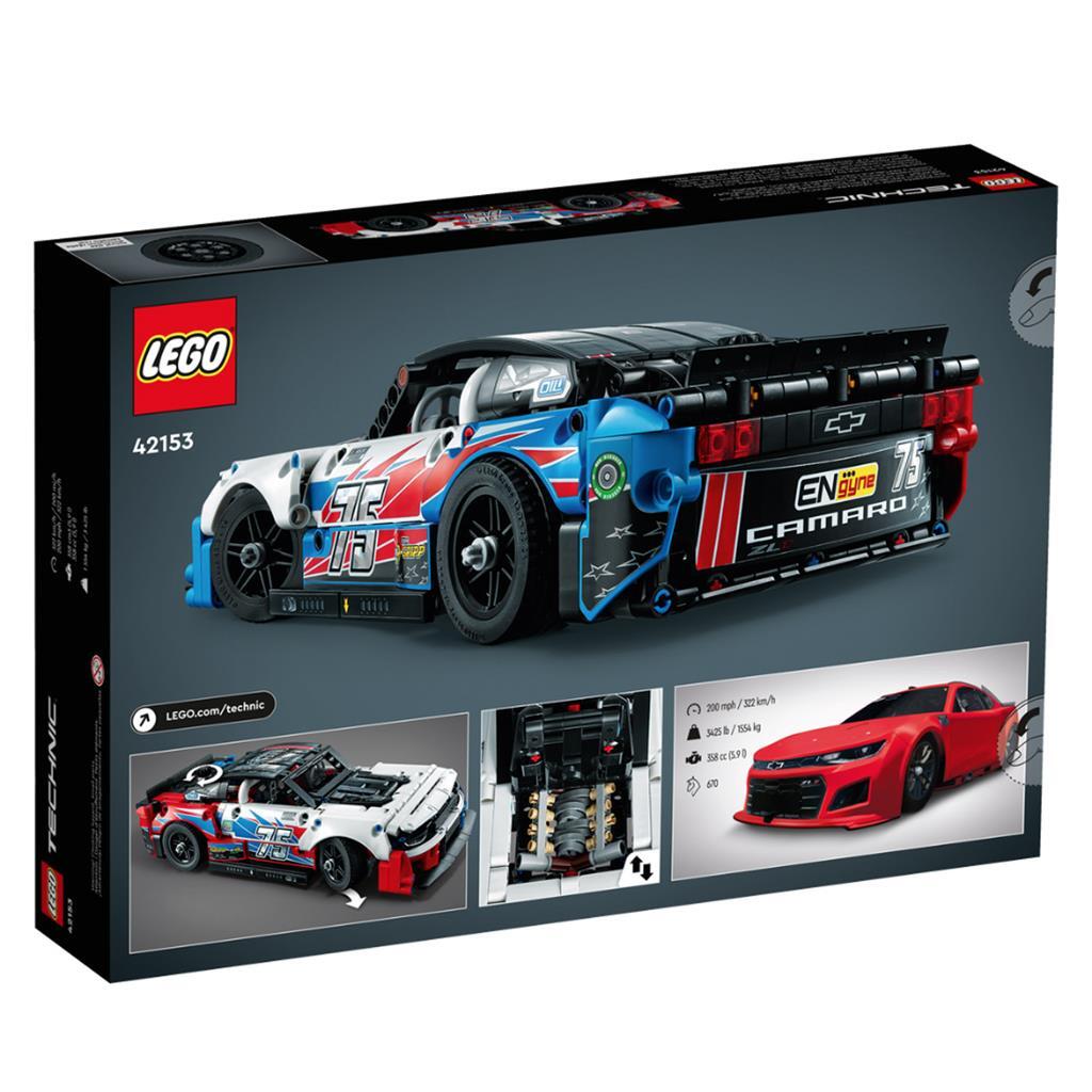 Lego Technic 42153 NASCAR Next Gen Chevrolet Camaro ZL1 - Image 2