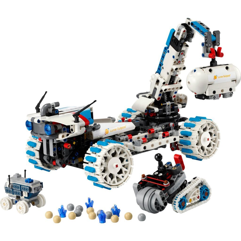 Lego Technic 42211 Lunar Outpost Maanrover Ruimtevoertuig - Image 2
