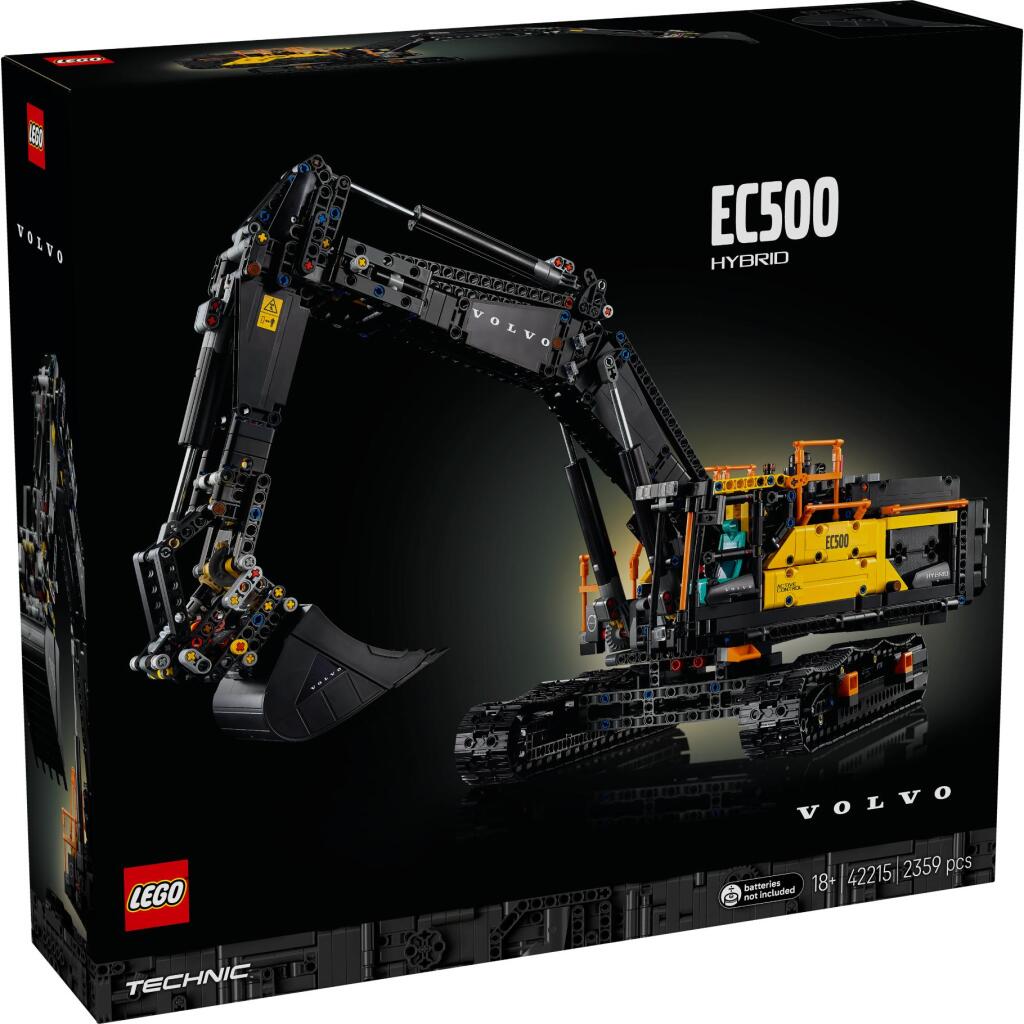 Lego Technic 42215 Volvo EC500 Hybrid Graafmachine