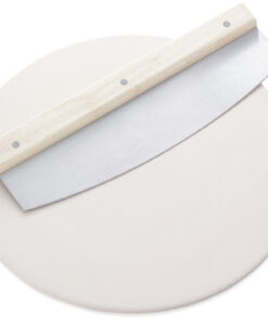 Leifheit 3159 Pizzasteen Rond Met Mes