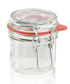 Leifheit 3190 Weckpot met Beugelsluiting 135 ml Glas/RVS