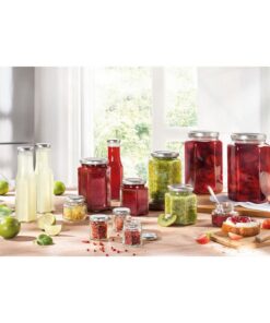 Alternative view of Leifheit 3212 Jampot Zeshoekig 1.7L Glas/Zilver