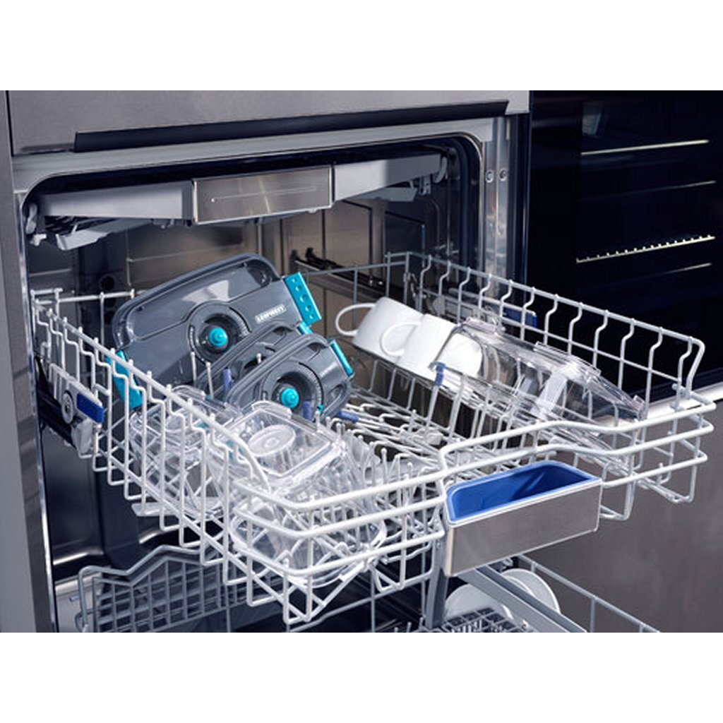 Leifheit 3233 Vacuüm-Vershouddoosjes 3 Stuks Zwart/Transparant - Image 3