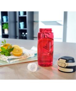 Alternative view of Leifheit 3263 Flip Tritan Drinkfles 550 ml Rood