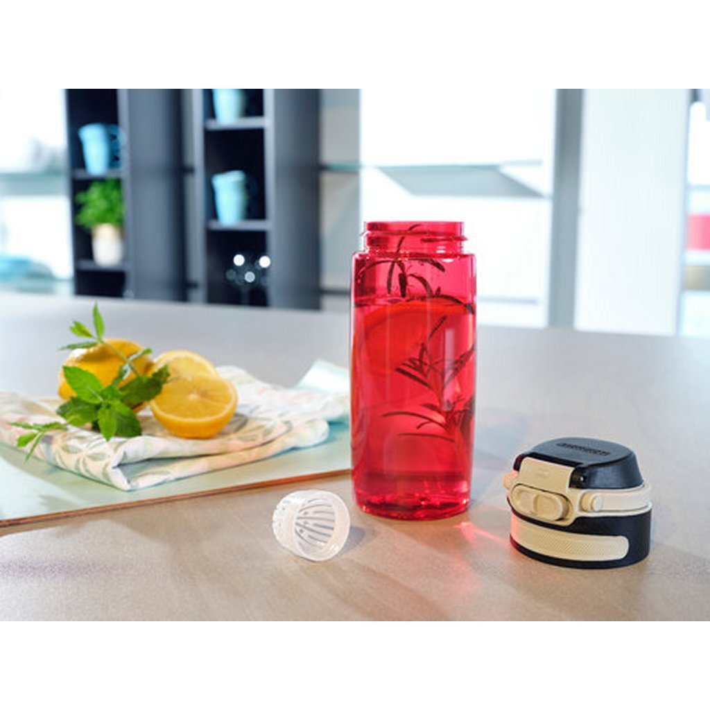 Leifheit 3263 Flip Tritan Drinkfles 550 ml Rood - Image 2