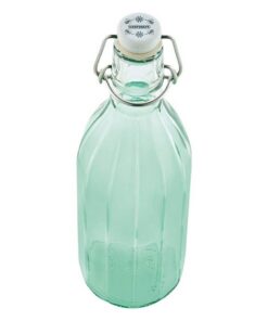 Alternative view of Leifheit 36322 Glazen Facetfles 0.5L Transparant/Groen