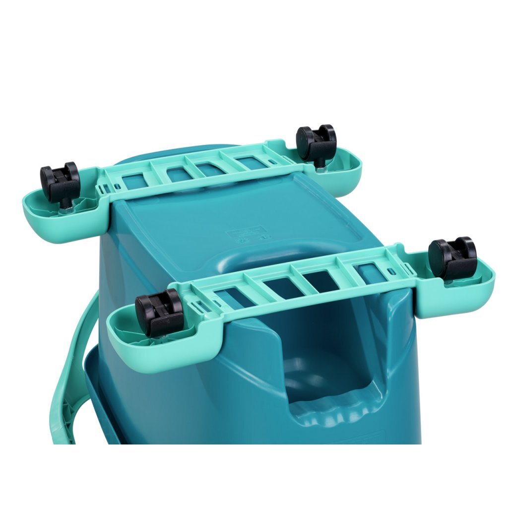 Leifheit 52102 Clean Twist Disc Mop Compleet Systeem met Wieltjes Blauw - Image 3