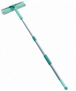 Leifheit 55238 Classic Raamwisser met Telescoopsteel en Doek 30x90-135 cm