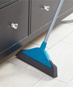 Alternative view of Leifheit 55243 Soft and Easy Schuimrubber-Bezem 34 cm met Telescoopsteel Blauw/Zilver