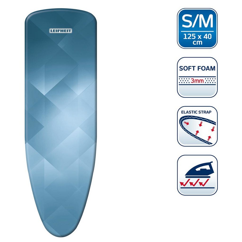 Leifheit 71603 Strijkplankovertrek Heat Reflect S/M 125x40cm - Image 2