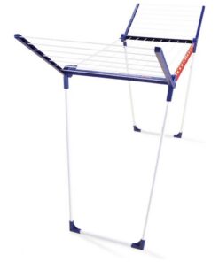 Leifheit 81620 Droogrek Pegasus 160 Solid Slim 16 m Drooglengte Blauw/Wit