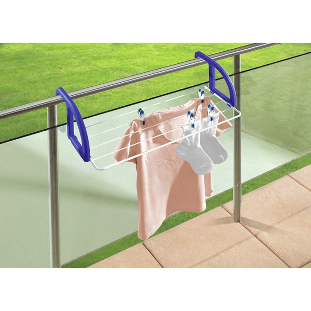 Leifheit 83046 Classic 25 Hangdroogrek Blauw/Wit - Image 2