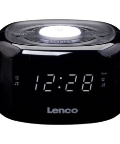Lenco CR-12 Wekkerradio Zwart