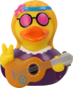 Alternative view of Lilalu Hippie Badeend met Gitaar
