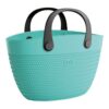 Linda Bag Beach 50x41 cm Turquoise/Zwart