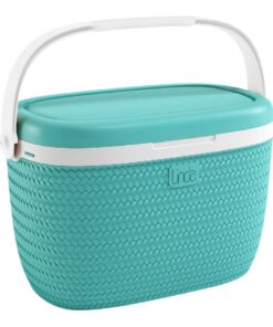 Linda Koelbox 18L Turquoise/Wit