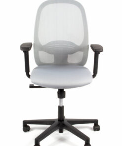 Alternative view of Linea Fabbrica Grace 01 Grijs/Grijs Bureaustoel met 1D Armleuning