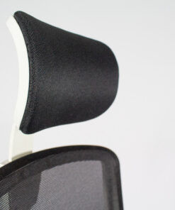 Alternative view of Linea Fabbrica Tekna White 01/PT Zwart/Antraciet Bureaustoel met 3D Armleuning + Hoofdsteun