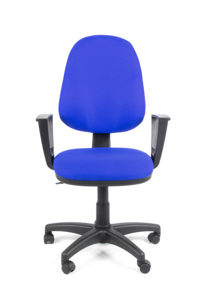 Linea Fabbrica Tiger 01 Blauw/Blauw Bureaustoel met Armleuning - Image 3