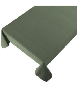 Linen&More Tafelkleed Indi Army Green 140x250 cm Groen