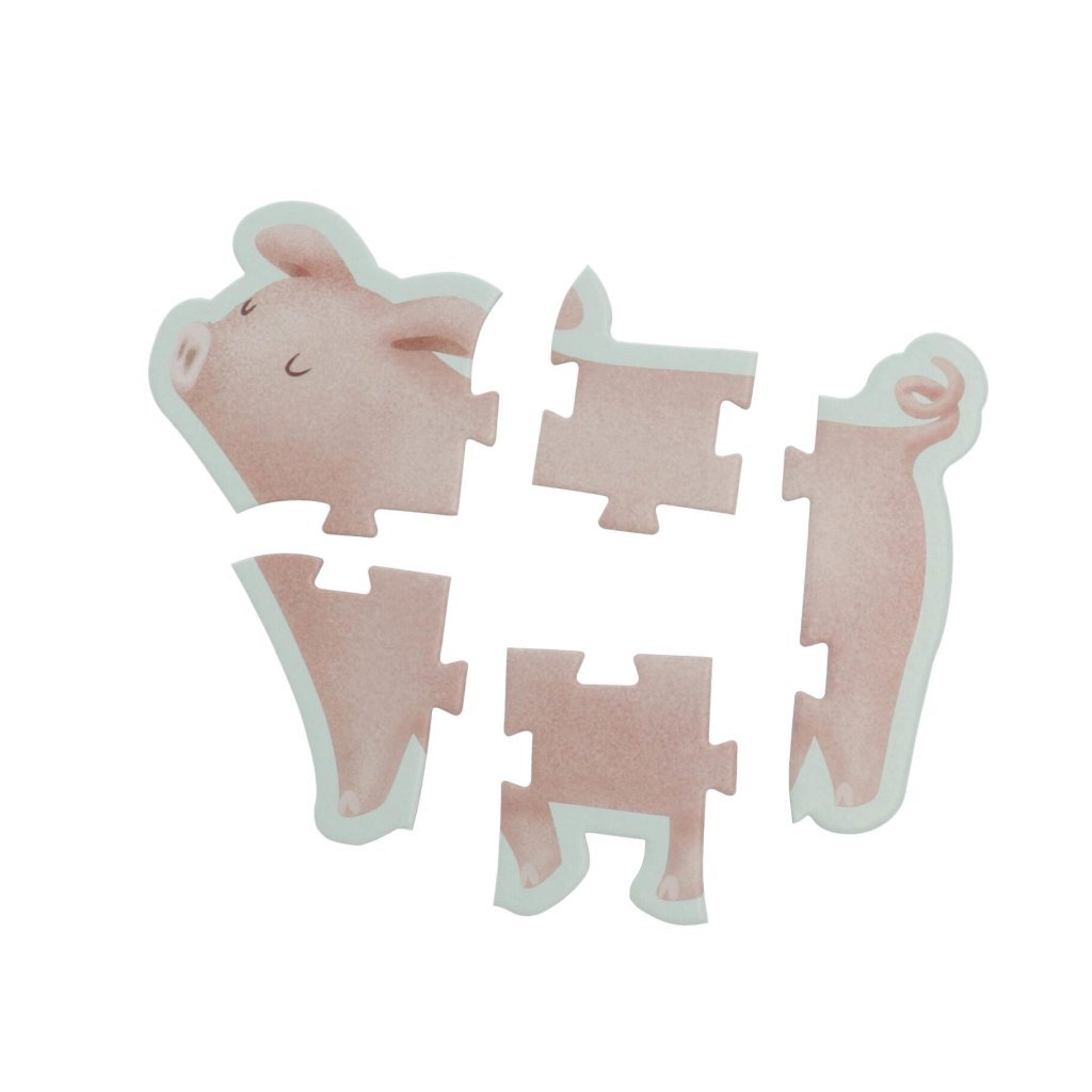 Little Dutch Farm 6in1 Puzzel 3-5 Stukjes - Image 4