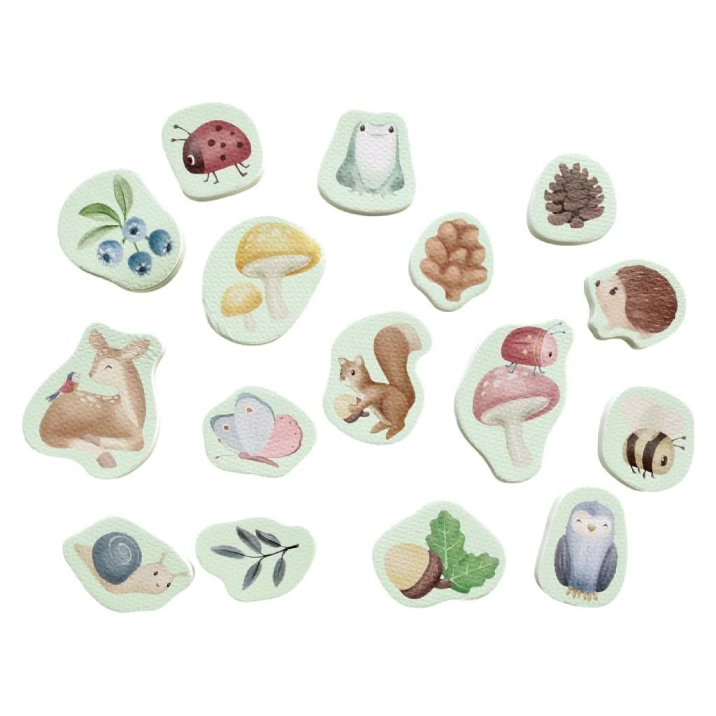 Little Dutch Friends & Fairy Garden Bad Foam Figuren 16 Stuks - Image 2