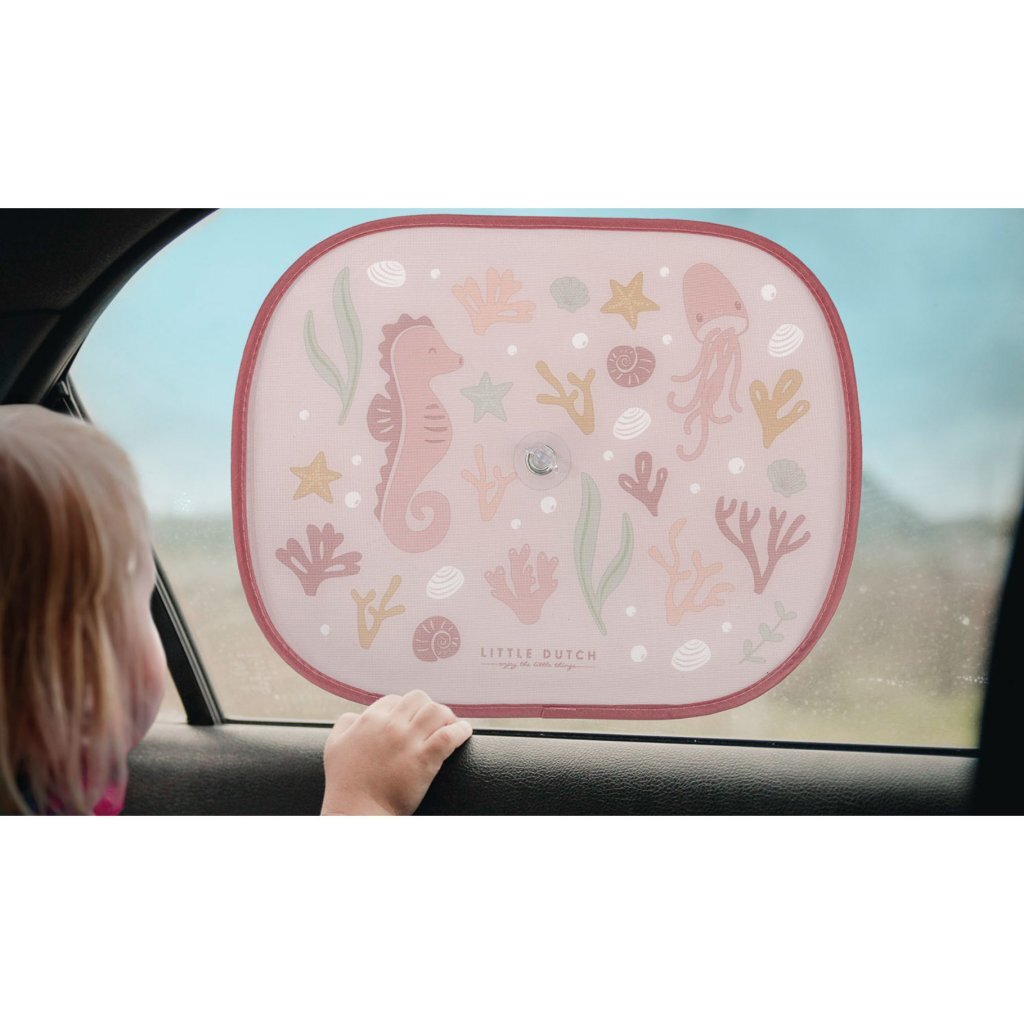 Little Dutch Ocean Dream Zonneschermen 36x44 cm 2 Stuks Roze - Image 3