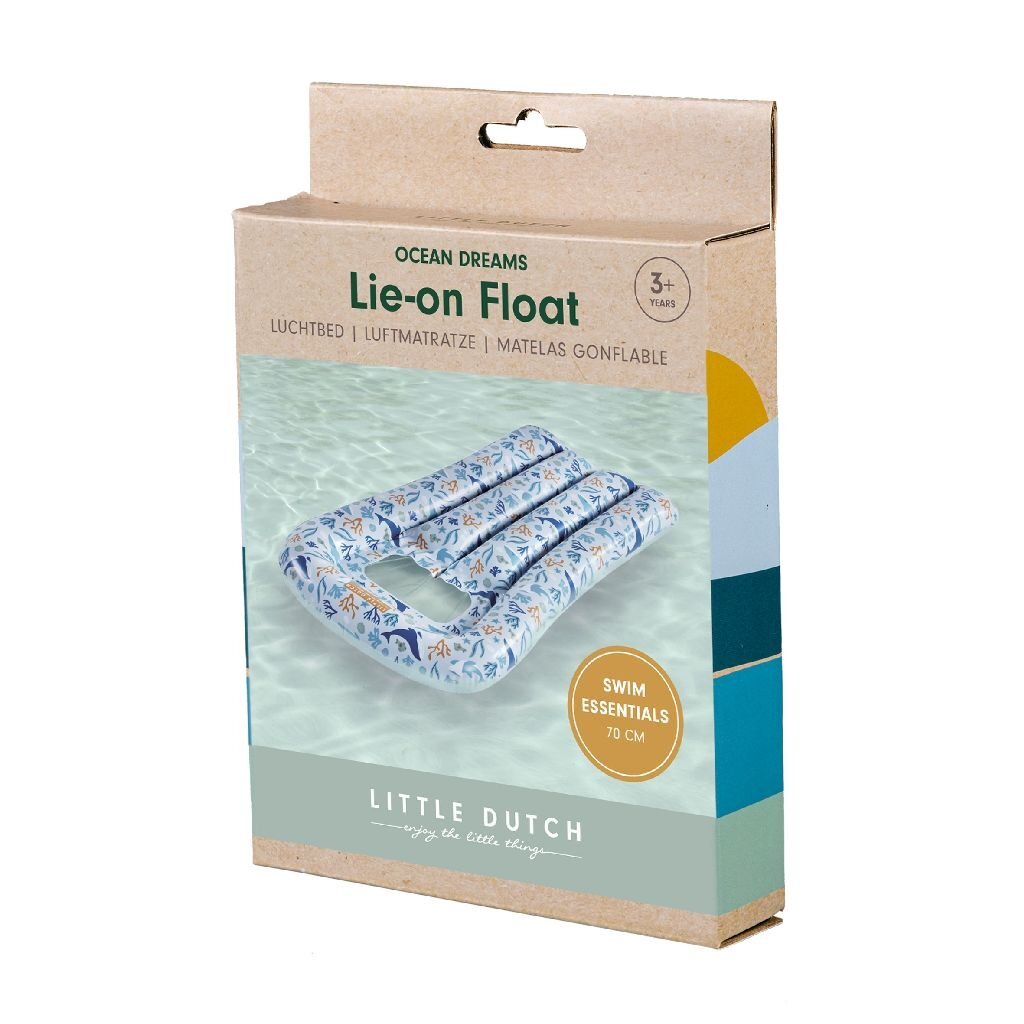 Little Dutch Ocean Dreams Luchtbed 67 cm Blauw - Image 2
