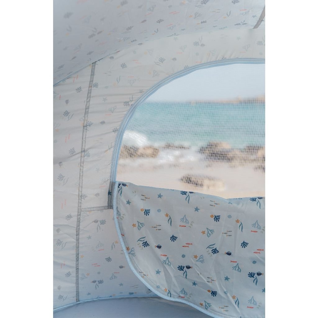 Little Dutch Ocean Dreams Pop-Up Tent 122x110x122 cm Blauw - Image 3