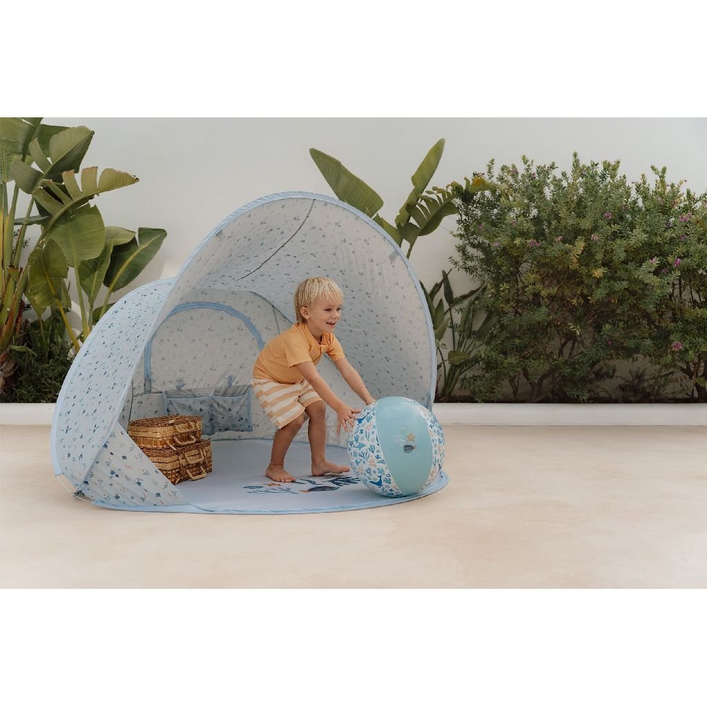 Little Dutch Ocean Dreams Pop-Up Tent 122x110x122 cm Blauw - Image 4