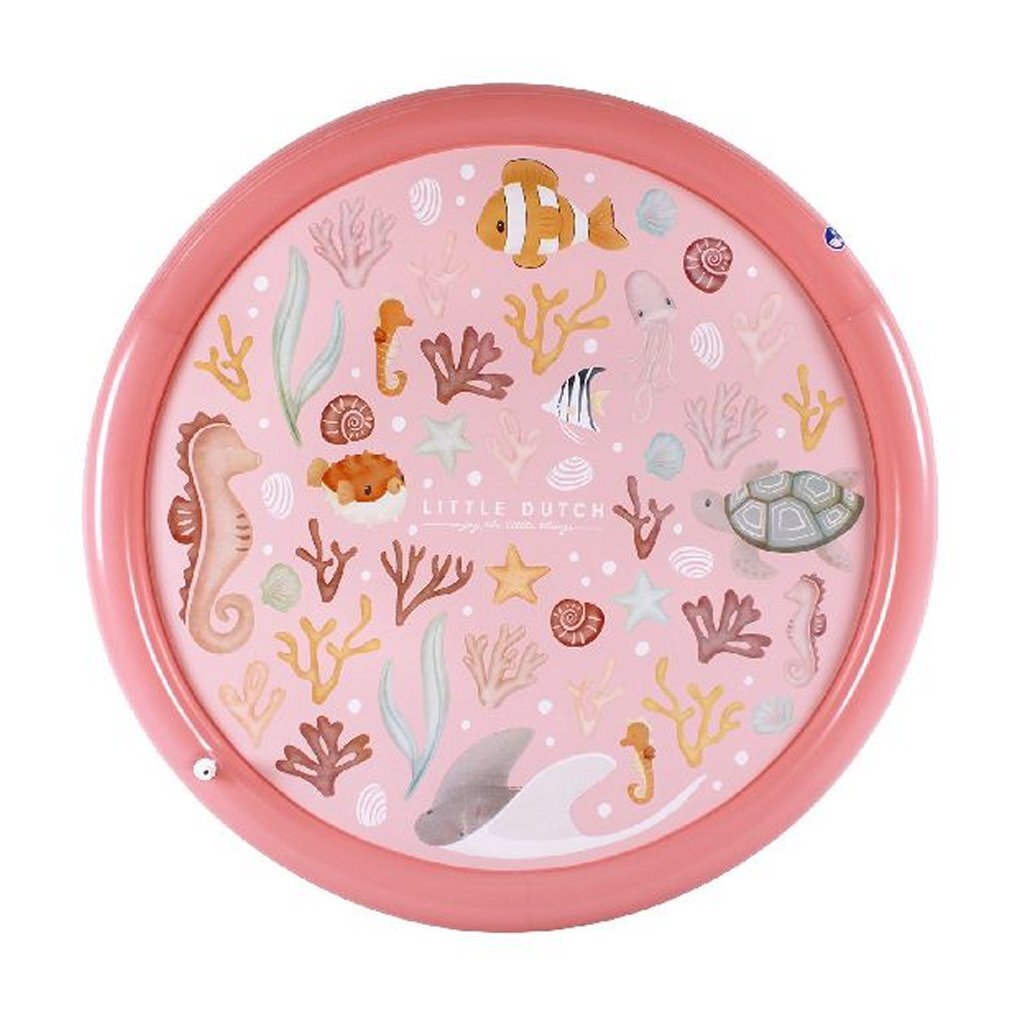 Little Dutch Ocean Dreams Sprinklermat 150 cm Roze - Image 3