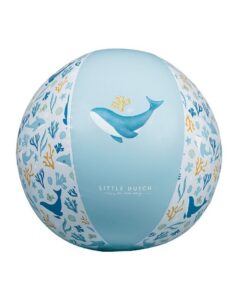 Little Dutch Ocean Dreams Strandbal 35 cm Blauw