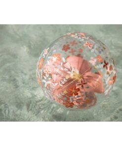 Alternative view of Little Dutch Pink Flowers 3D Strandbal 35 cm Roze