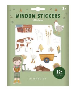 Little Dutch Raamstickers Boerderij