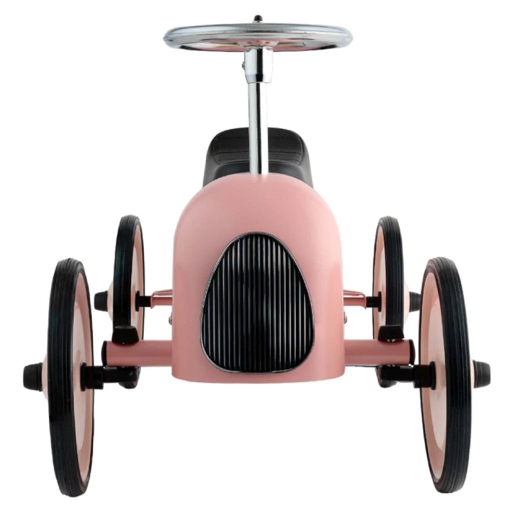 Little Dutch Retro Loopauto 75x40x40 cm Roze - Image 5