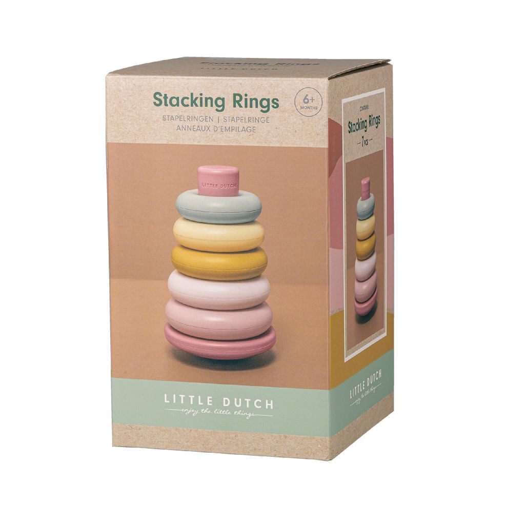 Little Dutch Stapelringen Roze - Image 4