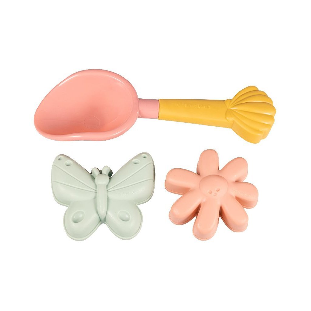 Little Dutch Strandset Flowers and Butterflies 3-delig - Image 2