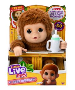 Little Live Pets Mijn Baby Aap + Geluid