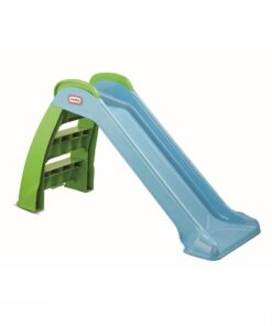 Little Tikes Junior Glijbaan 122x49x70 cm Blauw/Groen