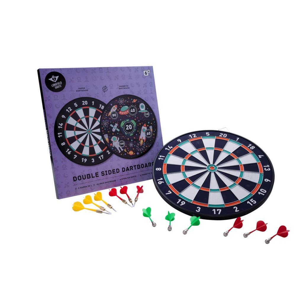 Longfield Magnetisch Dartbord Kids 2-zijdig - Image 5