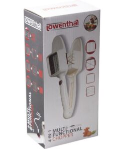 Lowenthal 4in1 Multifunctionele Snijder Wit/Rood