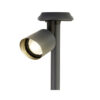 Lumineo Solar Tuinspot Zwart