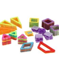 Alternative view of Magnetische Tegels Diverse Vormen 77-delig