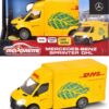 Majorette Grand Series Mercedes-Benz Sprinter DHL Metaal Licht en Geluid 12