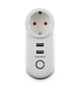 Alternative view of Marmitek Smart Wifi Stekker 15a En 2usb