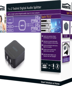 Alternative view of Marmitek Split TS12 Toslink Digitale Audio Splitter