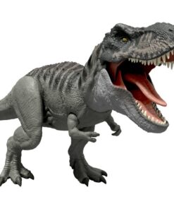 Alternative view of Mattel Jurassic World Movie Feature T-Rex + Licht en Geluid