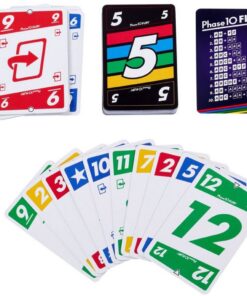 Alternative view of Mattel Phase 10 Flip